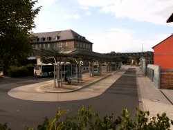 Zentraler Verkehrsknoten: Bahnhofsbereich Saalfeld © LEG